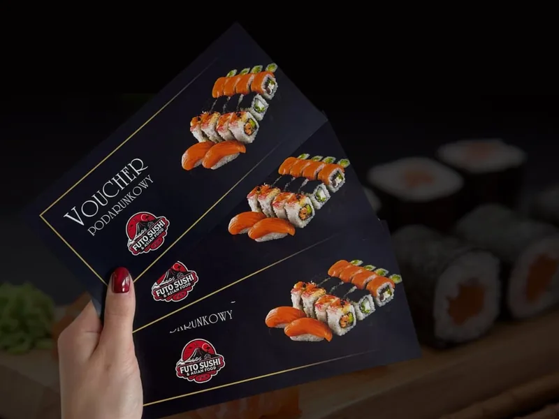 Voucher podarunkowy Futo Sushi, pomysł na prezent