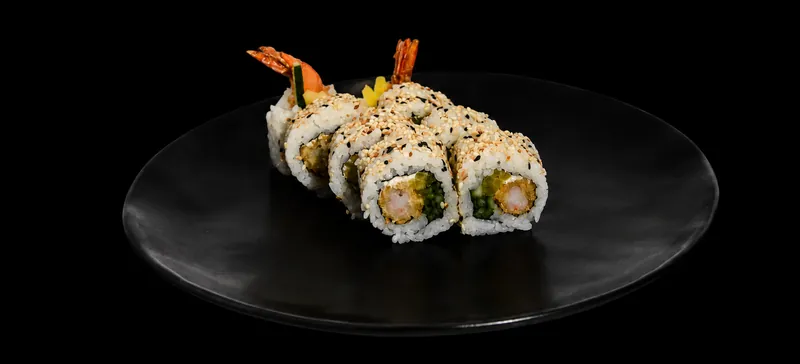 California krewetka w tempurze – rolka sushi, Futo Sushi Biała Podlaska