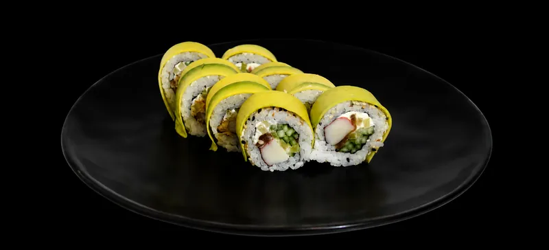 Dragon maki surimi na awokado – rolka sushi, Futo Sushi Biała Podlaska