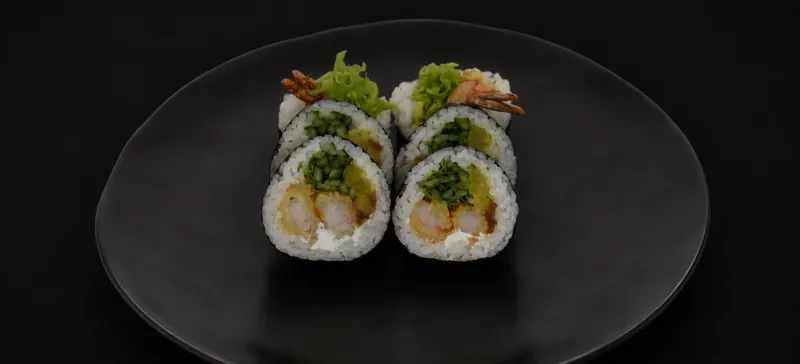 Futomaki krewetka w tempurze – rolka sushi, Futo Sushi Biała Podlaska