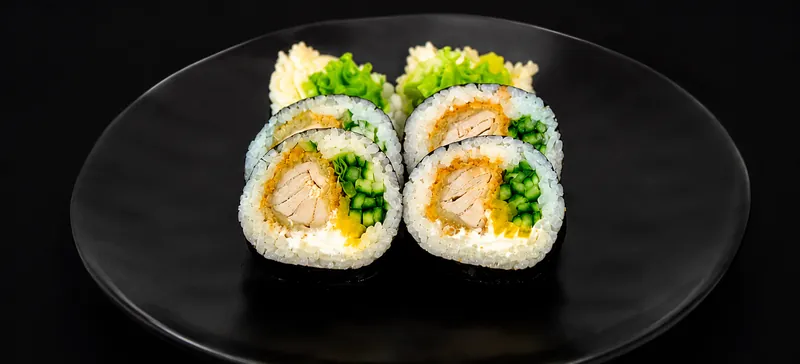 Futomaki tuńczyk w tempurze – rolka sushi, Futo Sushi Biała Podlaska