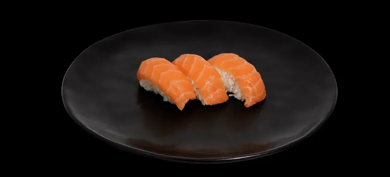 Nigiri z łososiem – Futo Sushi