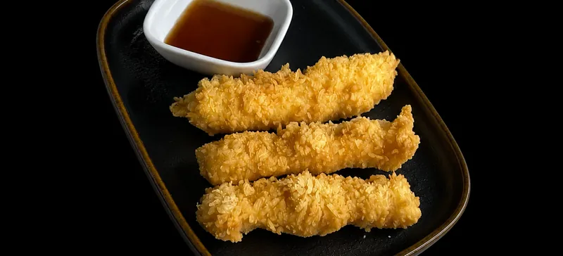 Paluszki z łososia w tempurze – Futo Sushi