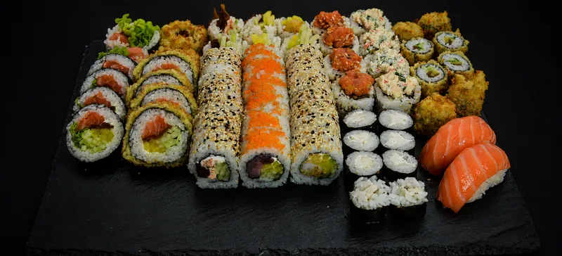Set Fuji – największy zestaw sushi, 62 kawałki